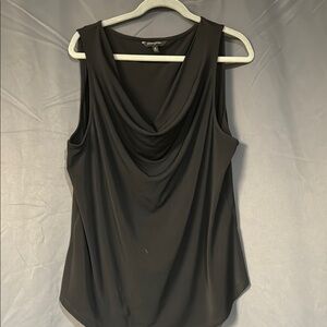 Elegant Black Sleeveless Top